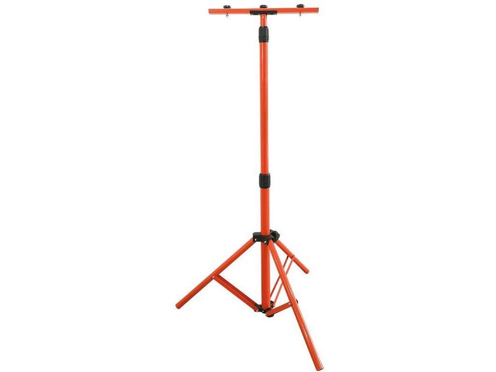 Stojan teleskopický pro LED reflektory, 60-150cm, pro 1-2 reflektory, oranžová barva b4 - SH-WM-150-S