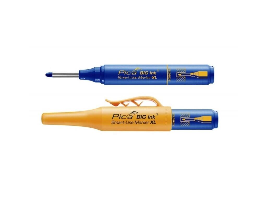 Pica BIG INK Smart-Use Marker XL / modrý, na blistru s euro otvorem - PC-170/41/SB