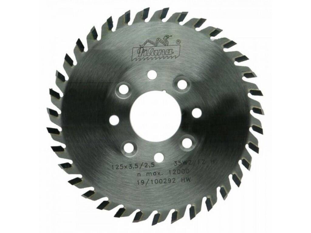 Pilový kotouč SK  125x4,0/2,8x30 pro M6  5381    35 WZ/FZ H - CNC - PILANA - PI225381-125-40-30-35-M6