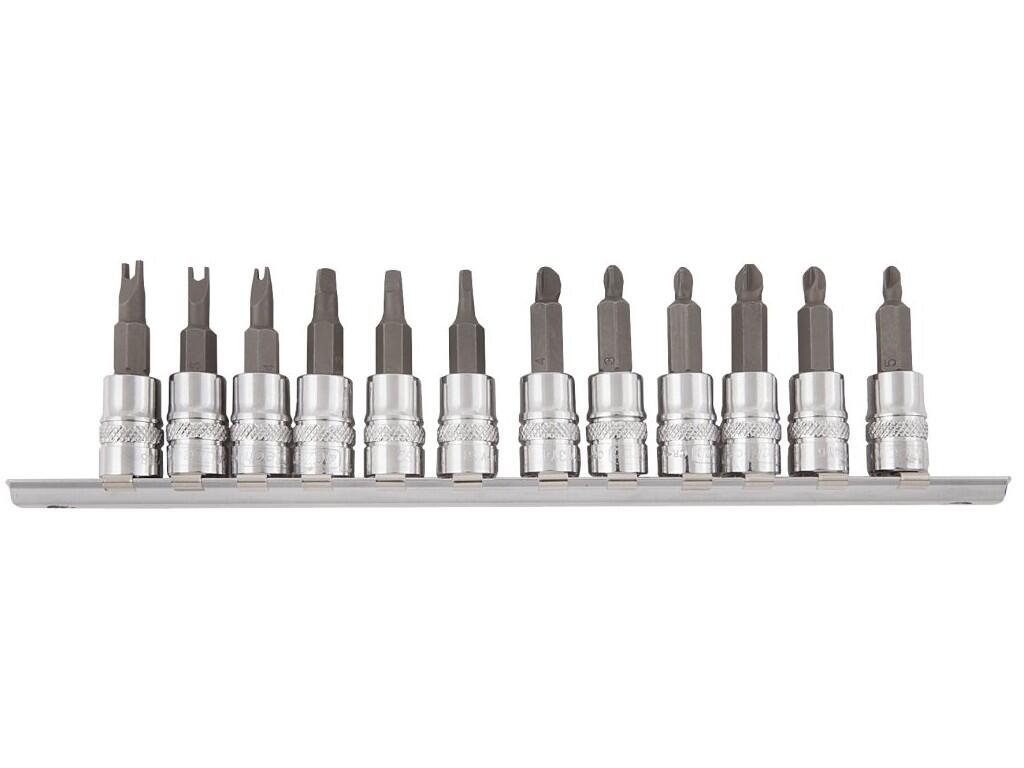 1/4" Sada hlavic zástrčných na liště - S 1-2-3 U 4-6-8 Y 2-3-4 X 5-6-8 - 4CZ-146-L05