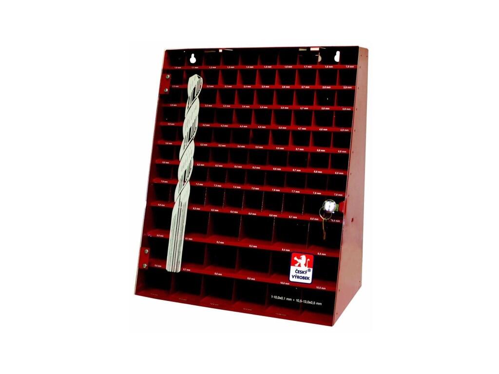 Stojan  1,00-10,0x0,1+10,5-13,0x0,5, červený nebo modrý š380 x h210 x v450mm - SP0100-1300