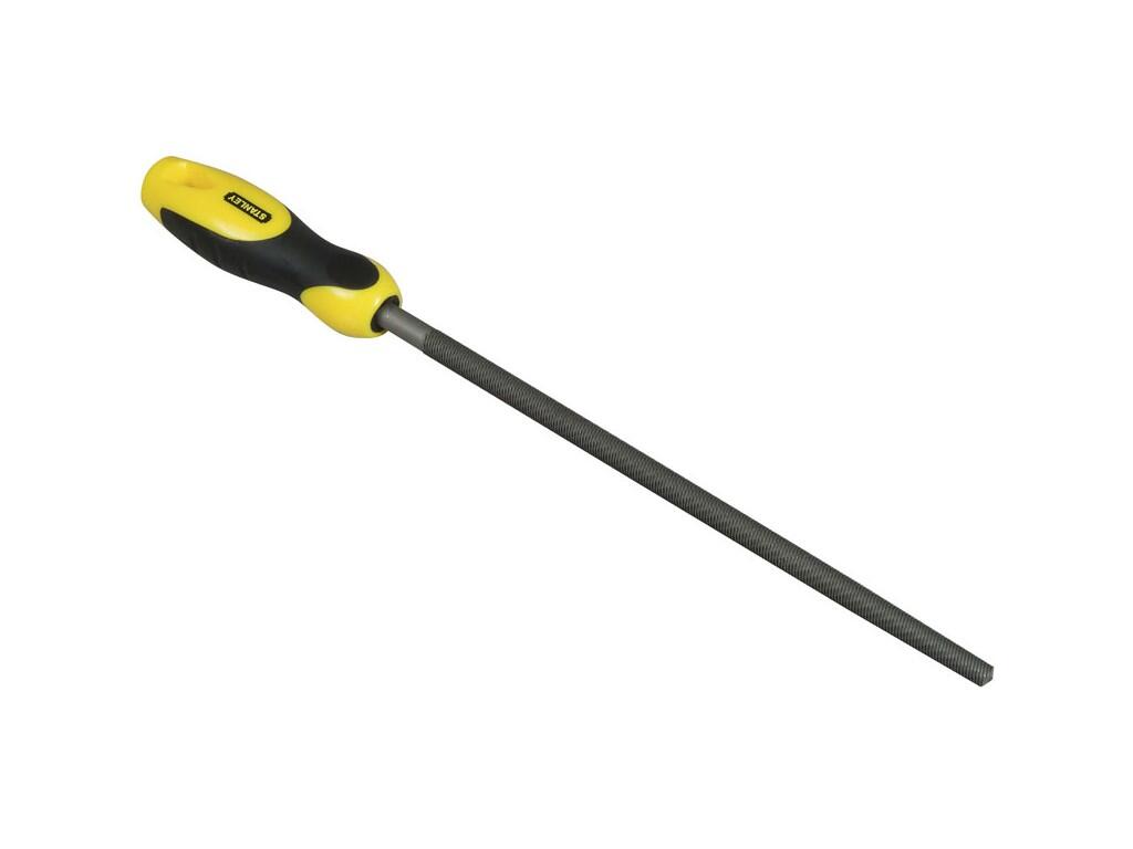 Pilník kruhový s ergonomickou bimateriální rukojetí 200mm střední sek2 - ST-0-22-444