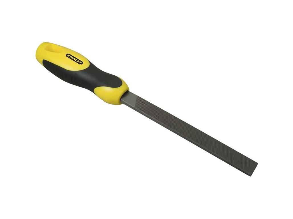 Pilník plochý s ergonomickou bimateriální rukojetí 150mm střední sek2 - ST-0-22-450