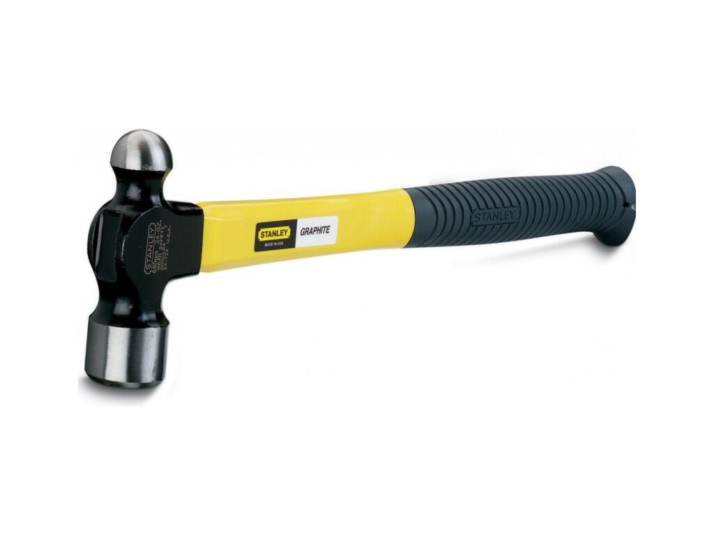 Kladivo klempířské GRAPHITE s kulovým nosem 680g - ST-1-54-724