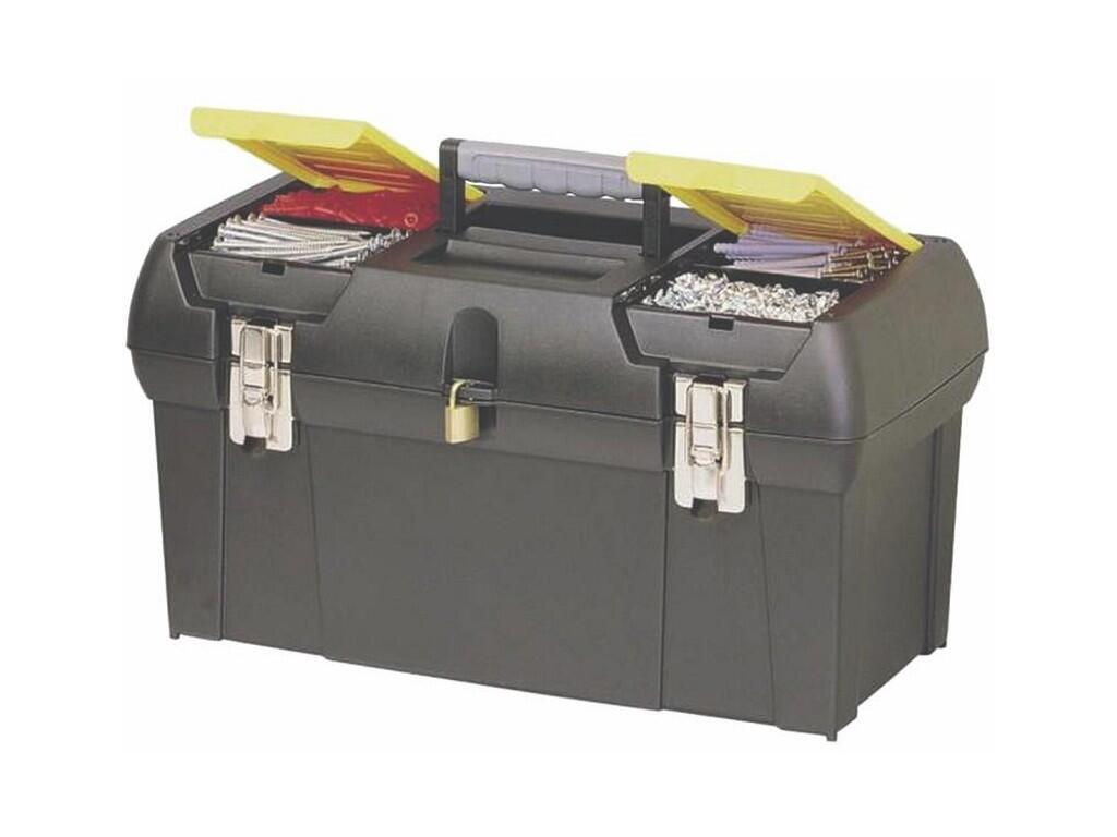 Box na nářadí série 2000 s kovovými přezkami, 41,1x19,9x18,5mm (16"), 2 organizéry ve víku - ST-1-92-065
