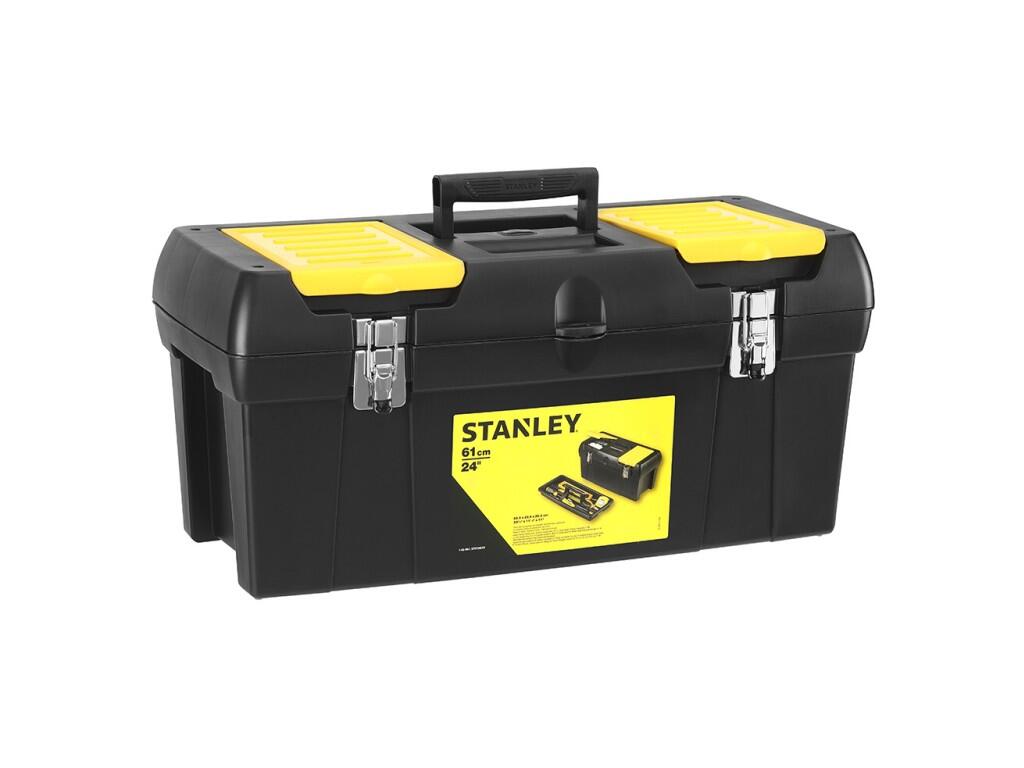 Box na nářadí série 2000 s kovovými přezkami, 61,0x27,0x28,4mm (24"), 2 organizéry ve víku - ST-1-92-067
