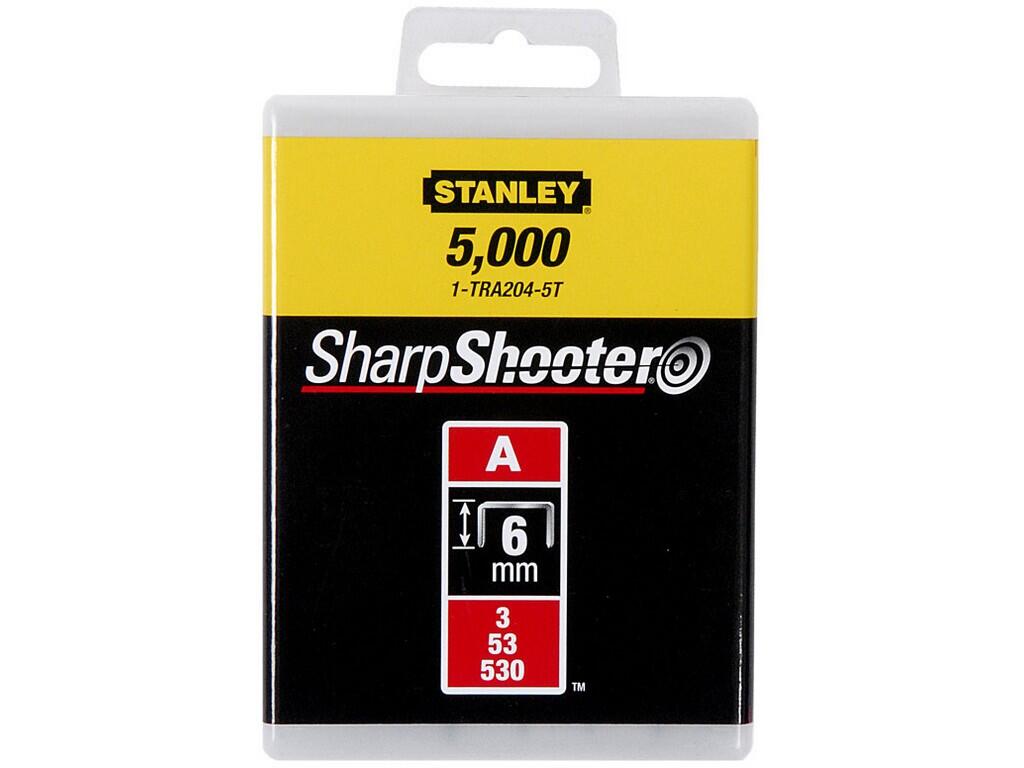 6mm/1/4" Spony standardní 5000 ks typ A 5/53/530 - ST-1-TRA204-5T