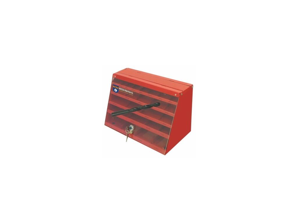 Malý prodejní box s vrtáky, 1-13mm 1055 kusů, ČSN 221121RNHSS Pasivované - SV1121RNHSS-1055MB