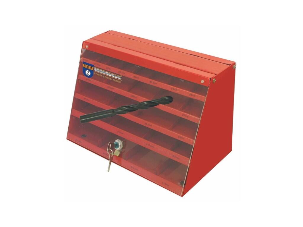 Malý prodejní box s vrtáky, 1,00-13,00x0,5 ČSN2211221 205 kusů - SV1121RNHSS-205MB