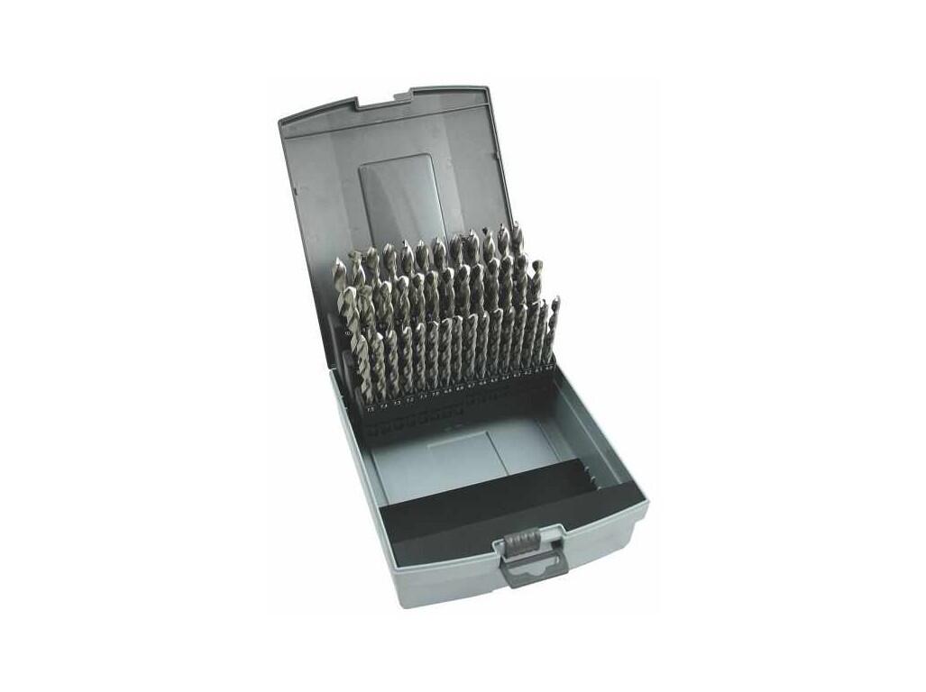Sada vrtáků 41 dílná, 6,00-10,00x0,1mm S338RCZ001HSS, plastová krabička - SV338RCZ001HSS-41P