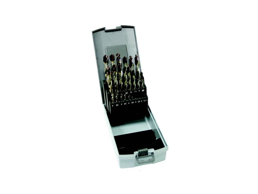 Sada vrtáků 25 dílná, 1,00-13,00x0,5mm S338RCZ001HSSAX TiALN - SV338RCZ001HSSTIALN-25P