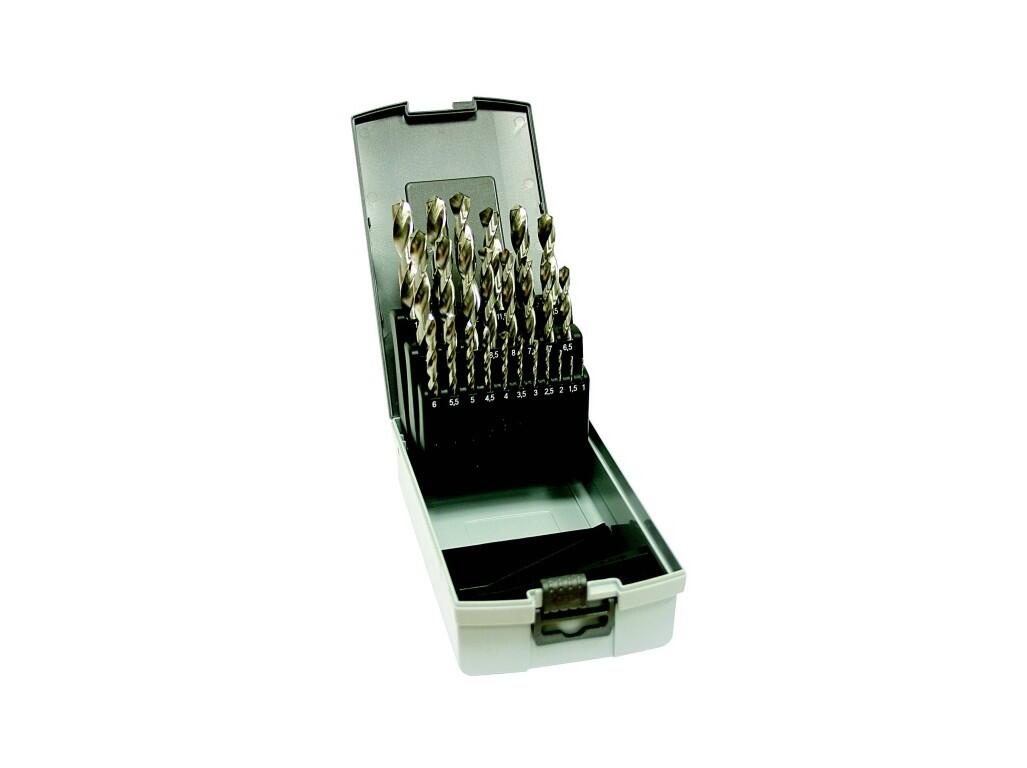 Sada vrtáků 25-dílná, 1,00-13,00x0,5mm S338RCZ002HSS, plastová krabička - SV338RCZ002HSS-25P