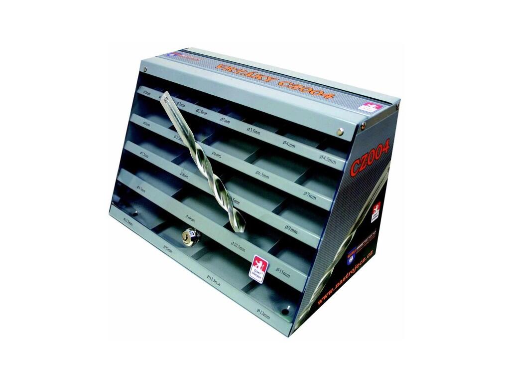 Prodejní box malý 1,00-13,00x0,5mm, 205 kusů S338RCZ004HSSCo5 - SV338RCZ004HSSCO5-205MB