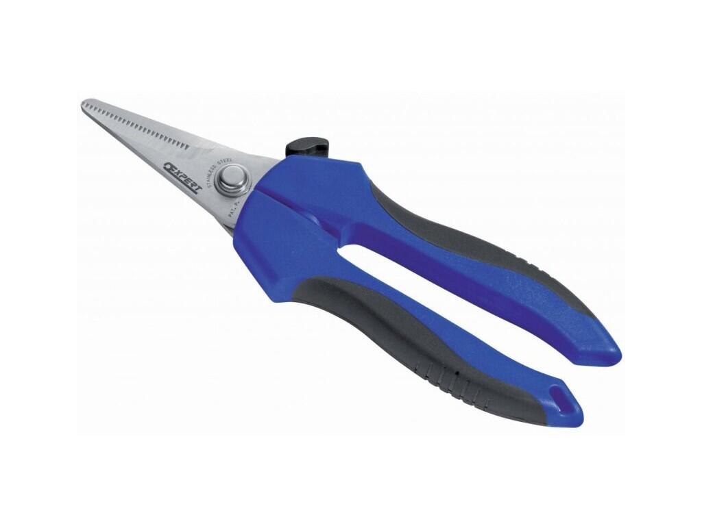 Univerzální nůžky 190mm, dvouplastová rukojeť - TNE020901