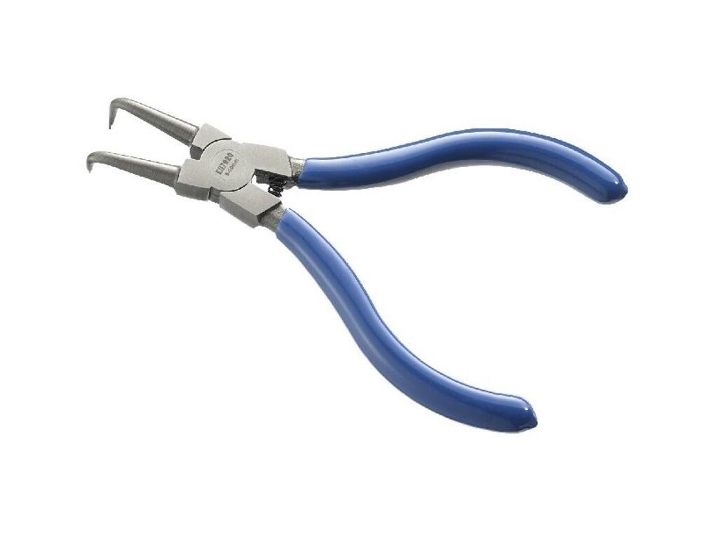 Kleště na pojistné kroužky 90° zahnuté vnitřní, 140mm, 0,9mm - TNE117920