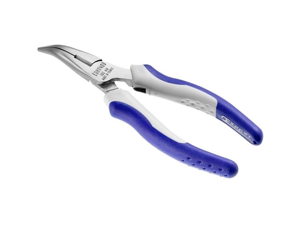 Kleště s půlkulatými zahnutými čelistmi 160 mm - TNE080409