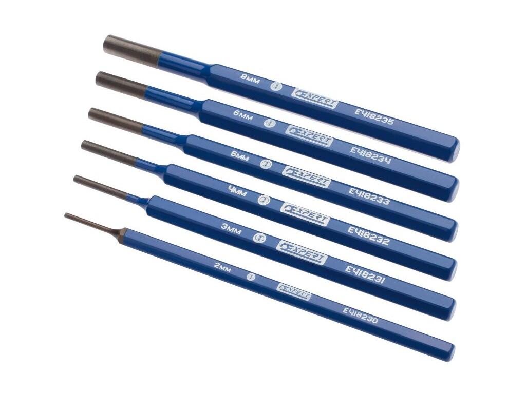Sada průbojníků 6-dílná (2,3,4,5,6,8mm) - TNE418226