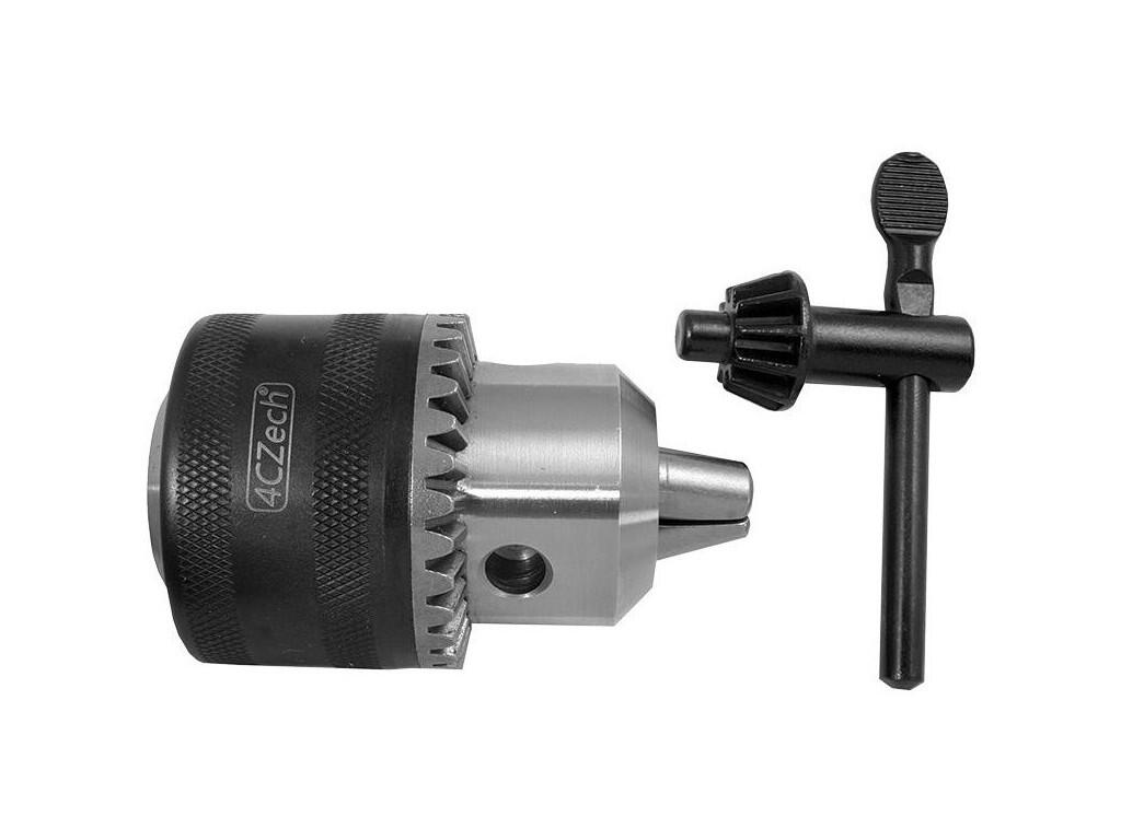 Sklíčidlo vrtačkové zubové s kličkou 3-16mm se závitem 5/8" 16UN, házivost do 0,25mm - 4CZ-H16K-5/8