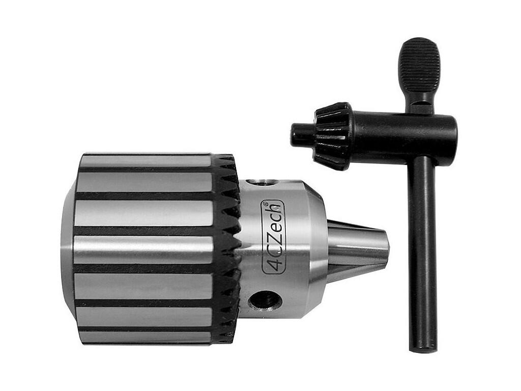 Sklíčidlo vrtačkové zubové s kličkou 5-20mm s kuželem B22, házivost do 0,18mm - 4CZ-H20K-B22