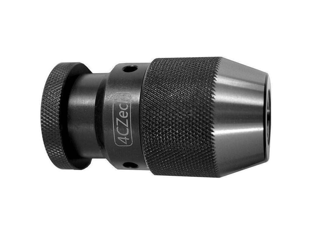 Sklíčidlo vrtačkové rychloupínací kovové STROJNÍ 1-10mm s kuželem B16, házivost do 0,12mm - 4CZ-H10RS-B16