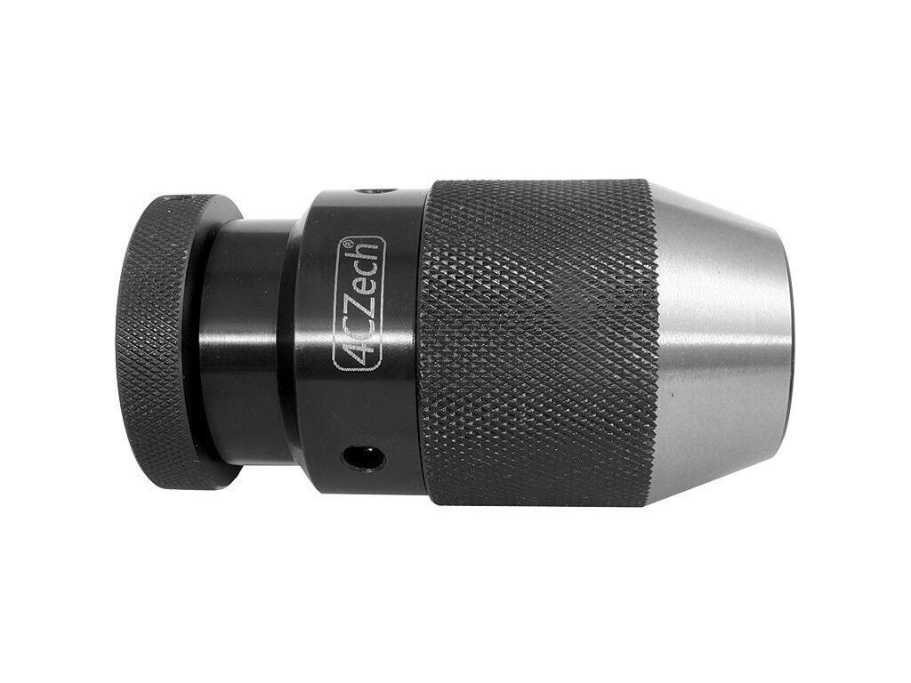 Sklíčidlo vrtačkové rychloupínací kovové STROJNÍ 5-20mm s kuželem B22, házivost do 0,12mm - 4CZ-H20RS-B22