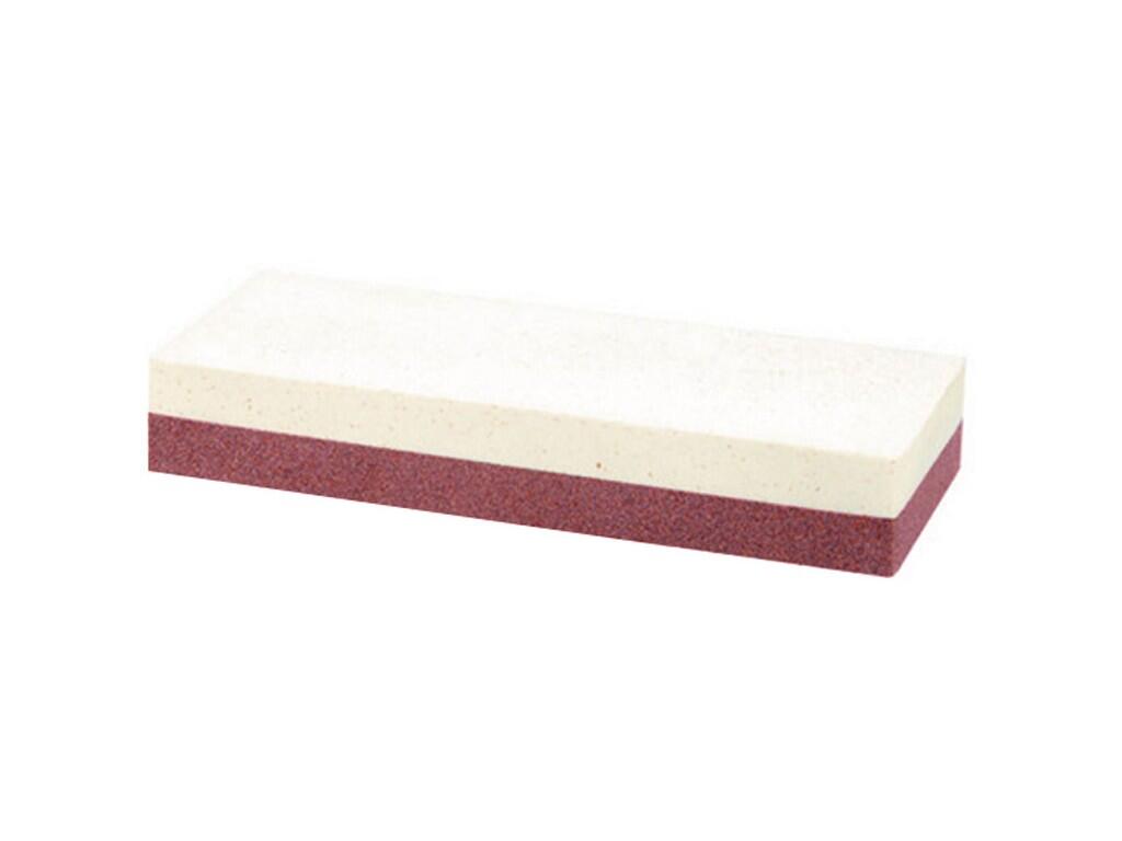 Brusný kámen kombinovaný 125x50x20mm, zr.180/500, spec.korund (růžový) - NB8954-02