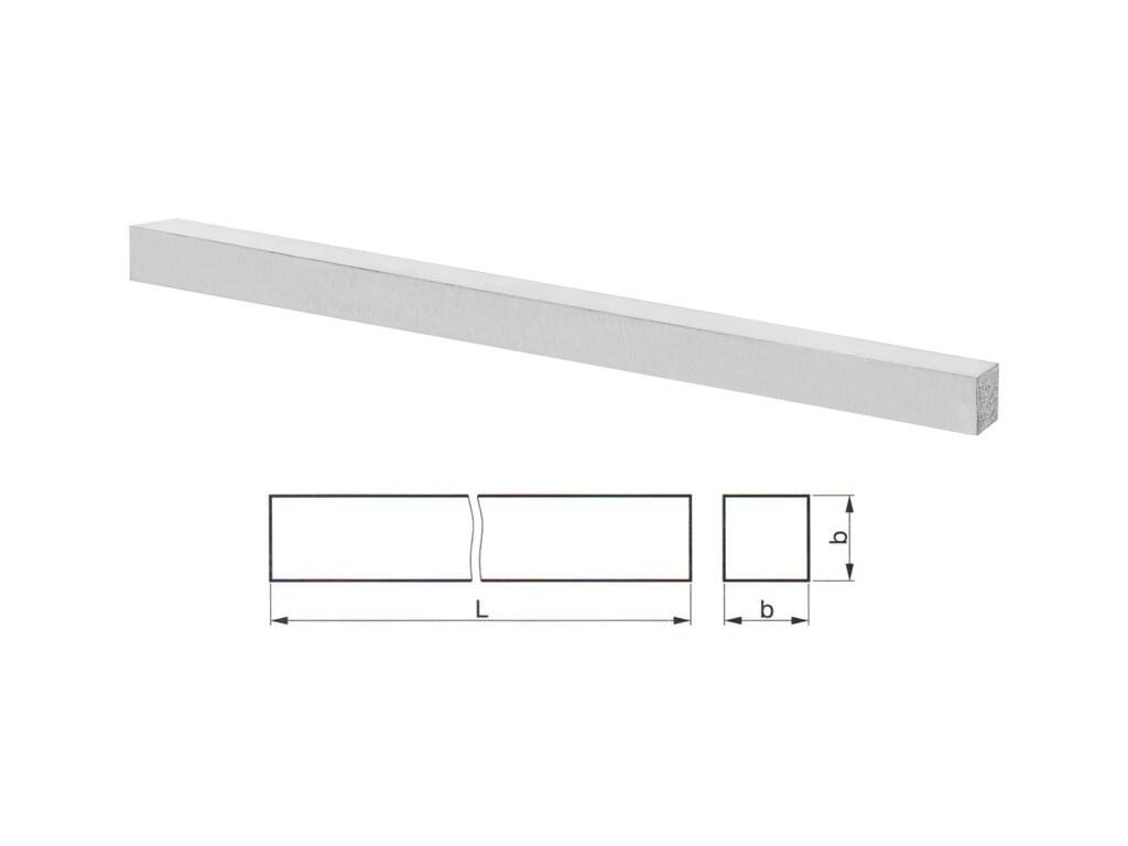 RADECO 12x12x160mm HSSECo10 polotovar nože  - čtverec - PK3690-12X12X160EE