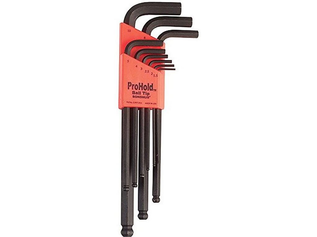 PBLX 9M sada zástrčných klíčů imbus s kuličkou ProHold 1,5-10mm - BD74999