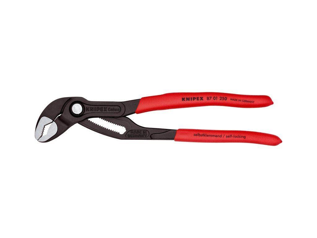 Kleště instalatérské Cobra 250mm, max.rozev. čelistí 50mm 87-01-250-SB - KN87-01-250-SB