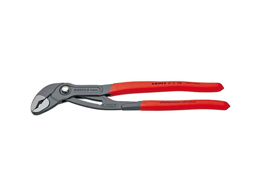 Kleště instalatérské Cobra 300mm, max.rozev. čelistí 70mm KNIPEX - KN87-01-300