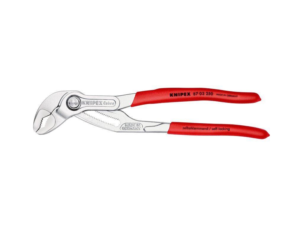 Kleště instalatérské Cobra 250mm, max.rozev. čelistí 50mm 87-03-250 - KN87-03-250