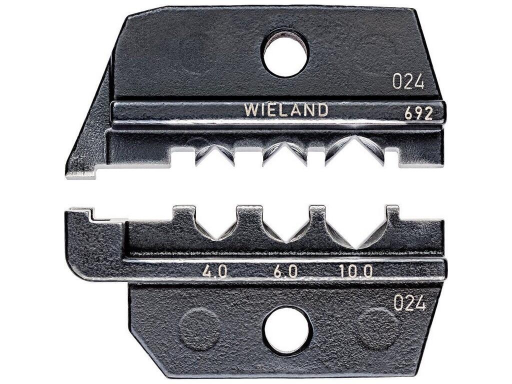 Profil lisovací pro konektory " Wieland" 4-10mm - KN97-49-69-2