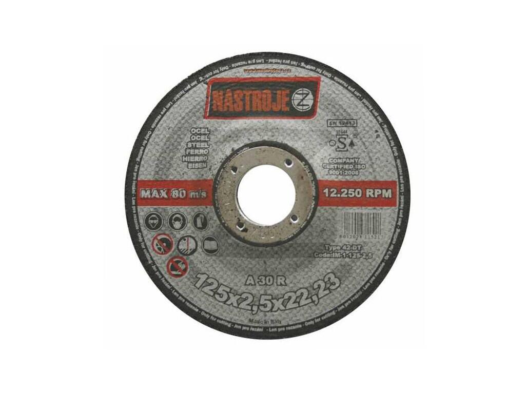 Kotouč řezný 125x2,5x22 na ocel - certifikát OSA - IM-1-125-2,5