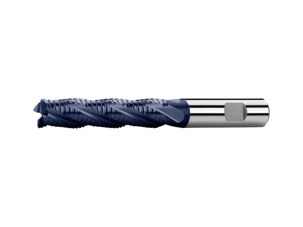 Fréza válcová čelní Ø12x53x110, Z4, DIN 844L, HSSCo8 ,TiAlN,NR-F - ZPS-125518P-120-TIALN