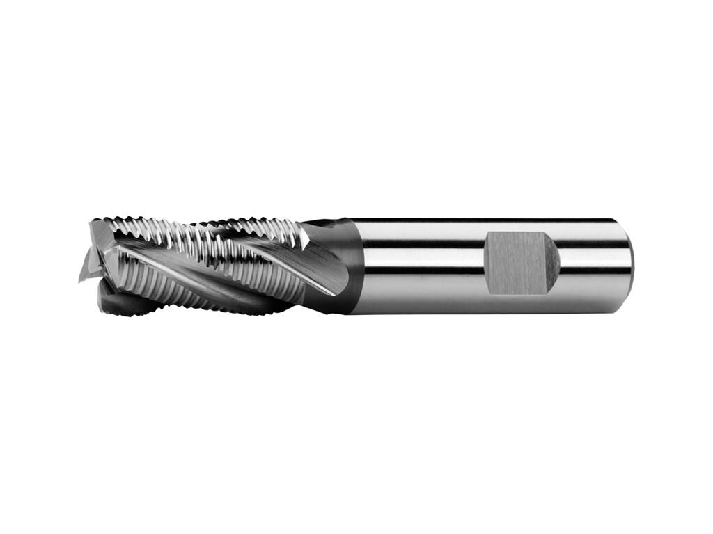 Fréza válcová čelní Ø9x19x69, Z4, DIN 844K, HSSCo8 ,HR - ZPS-128518-090