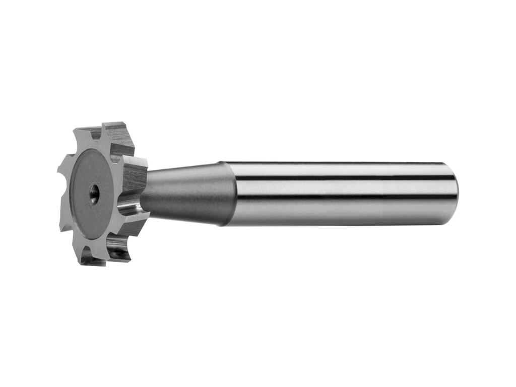 Fréza pro drážky úseč. per Ø4,5x1x50, Z6, DIN 850, HSSCo5 ,N - ZPS-320005-045010