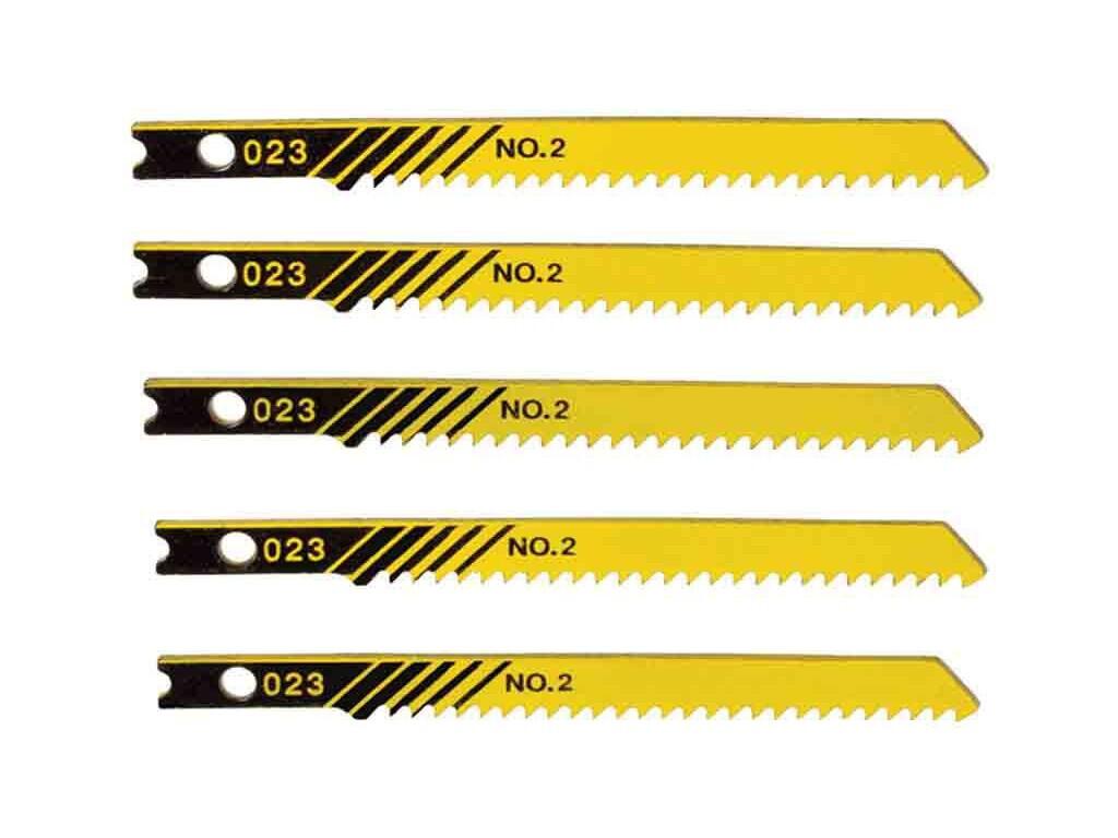 List pily přímočaré na dřevo "U" 8tpi sada 5ks RD - TM-209911