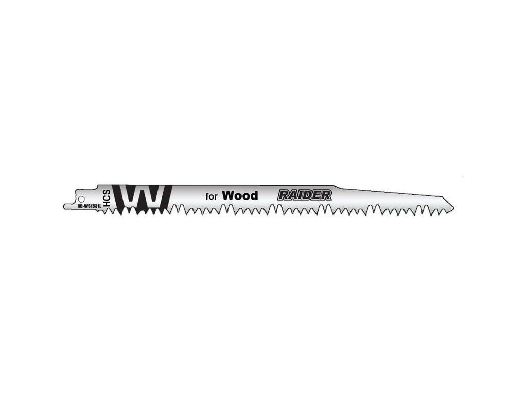 Pilový list na dřevo s vratným pohybem 240x19x1.5mm (5.0mm) RD-WS1531L 2 kusy RD - TM-155502