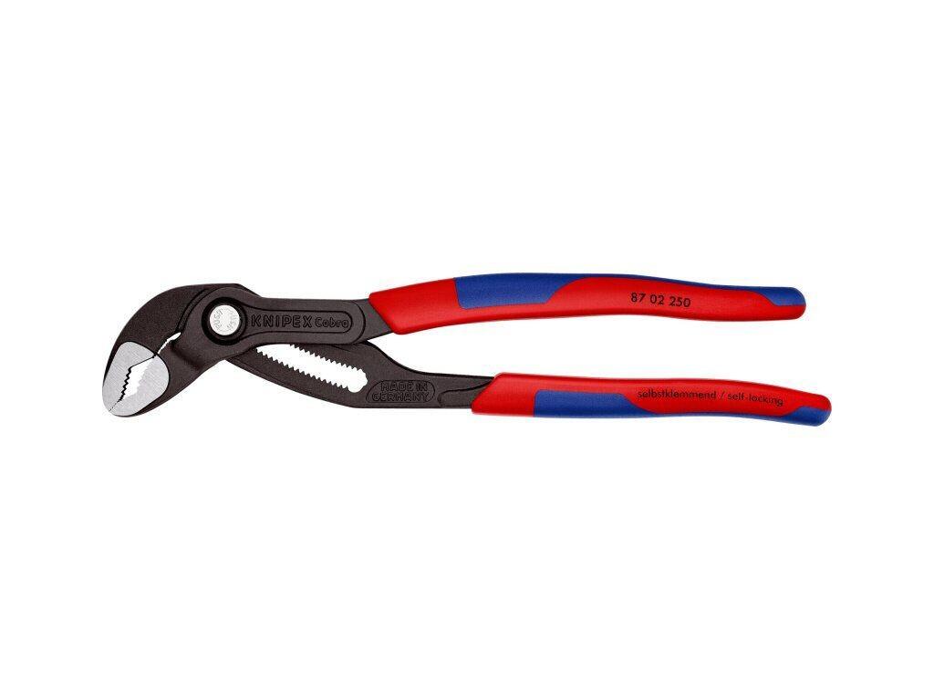 Kleště instalatérské Cobra 250mm, max.rozev. čelistí 50mm 87-02-250-SB - KN87-02-250-SB