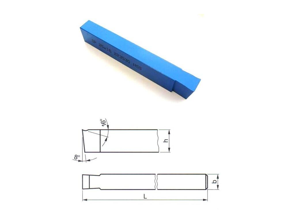 Soustružnický nůž 25x16x140 nabírací DIN4965 - PK3530-25X16