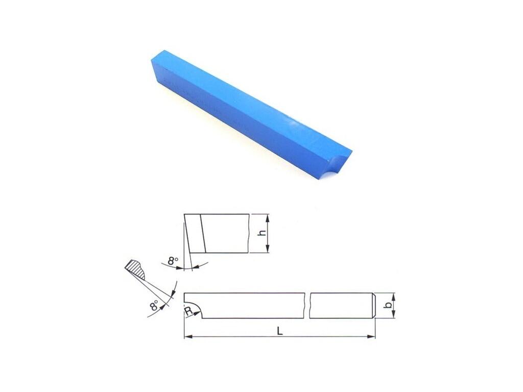 Soustružnický nůž 16x10x110 zaoblovací levý R4 - PK3563-16X10-R4