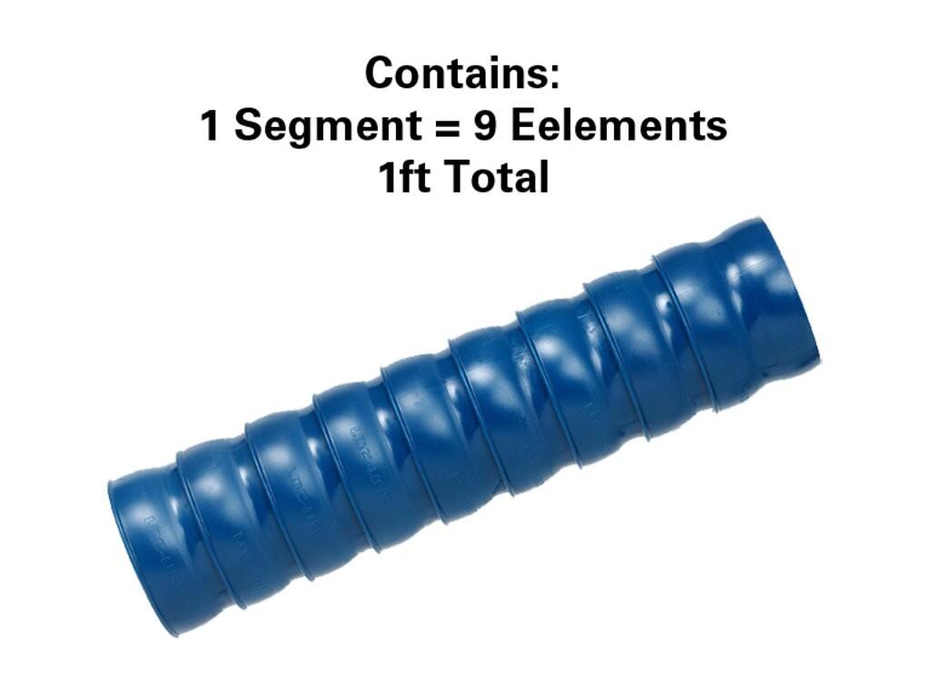 2 1/2" segment po 1 ks (modrý) - LL81201-1