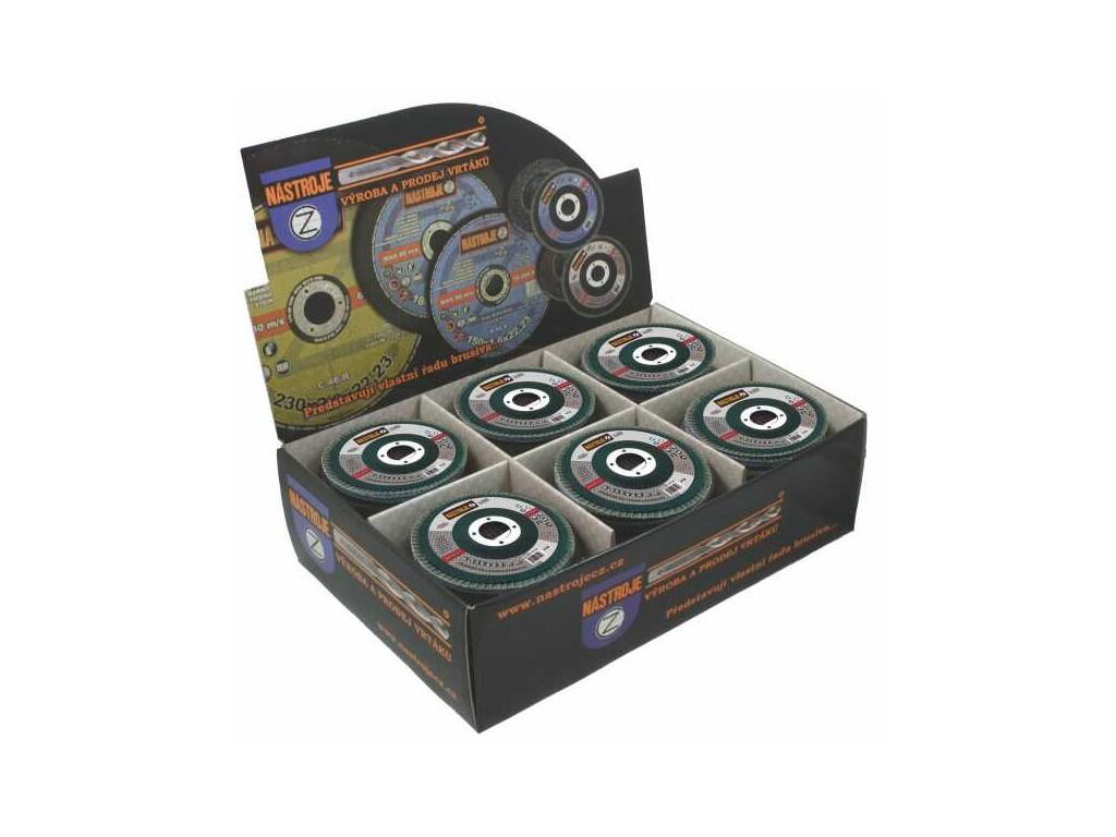 Prodejní box s lam. kotouči Co 8-115mz.40,60,80,100,120 po 20ks - IM-BOX-8