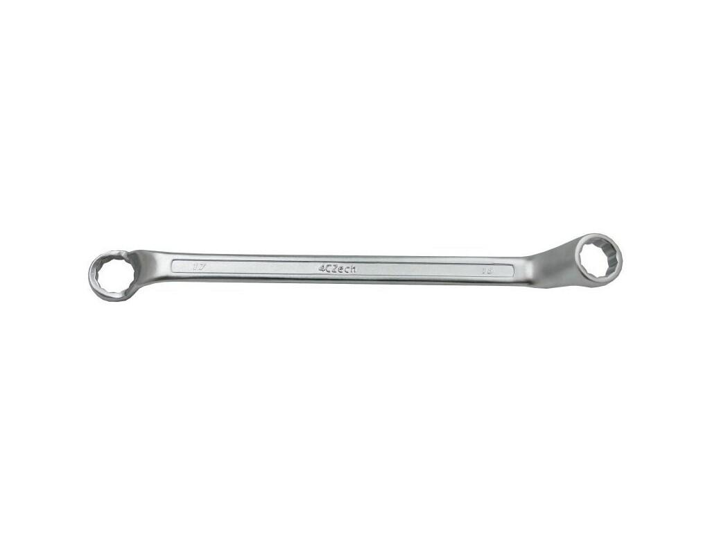 Očkový klíč vyhnutý 70° DIN 838 14X15 mm - 4CZ-838-14X15