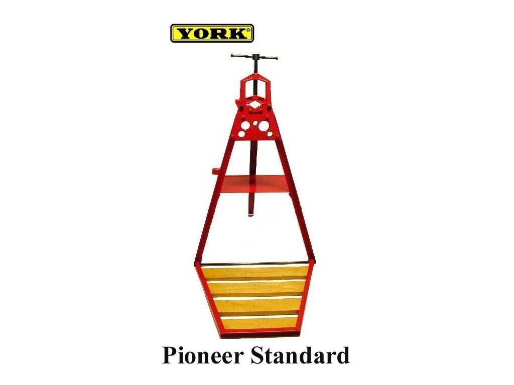 Pioneer 03 Standard svěrák instalatérský 1/4"-3" se stojanem - YK-01-07-01-01-0-0