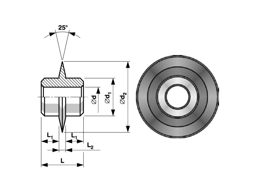 Odřezávací kolečko RIDGID 300 Typ 4 - BU840-004