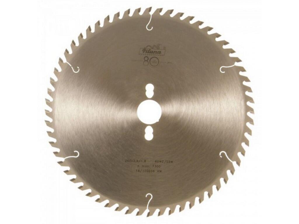 Pilový kotouč SK 260x2,6/1,6x30 5381 60 WZ SSW - PI225381-260-26-30-60
