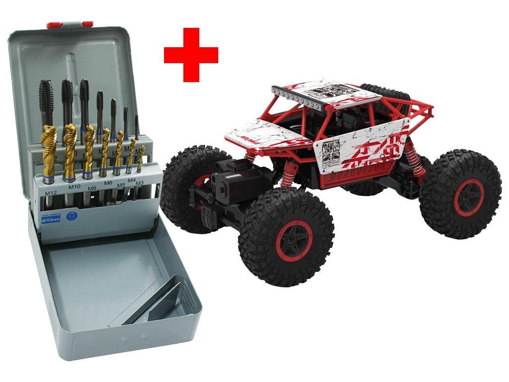 Sada strojních závitníků na nerez  M3-M12 1660HQ(3660HQ)+2260(4260) + Truck Maistro Rock Crawler který zdolá každou překážku - SET-CZZ-SZ01-1660HQ-2260