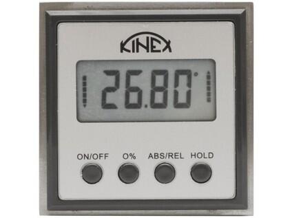 Vodováha digitální 0,1°, bez libely 54x54x21 mm KINEX - KI5017-02-050