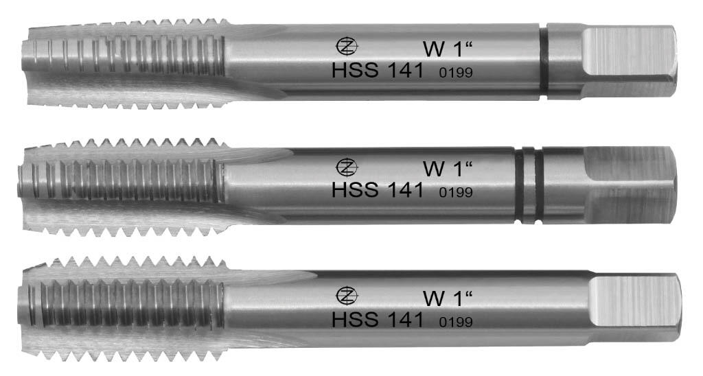 Závitník sadový W 7/16" 14z/1" sada HSS stř. PN8/3011 - 141 - CZZ141-716